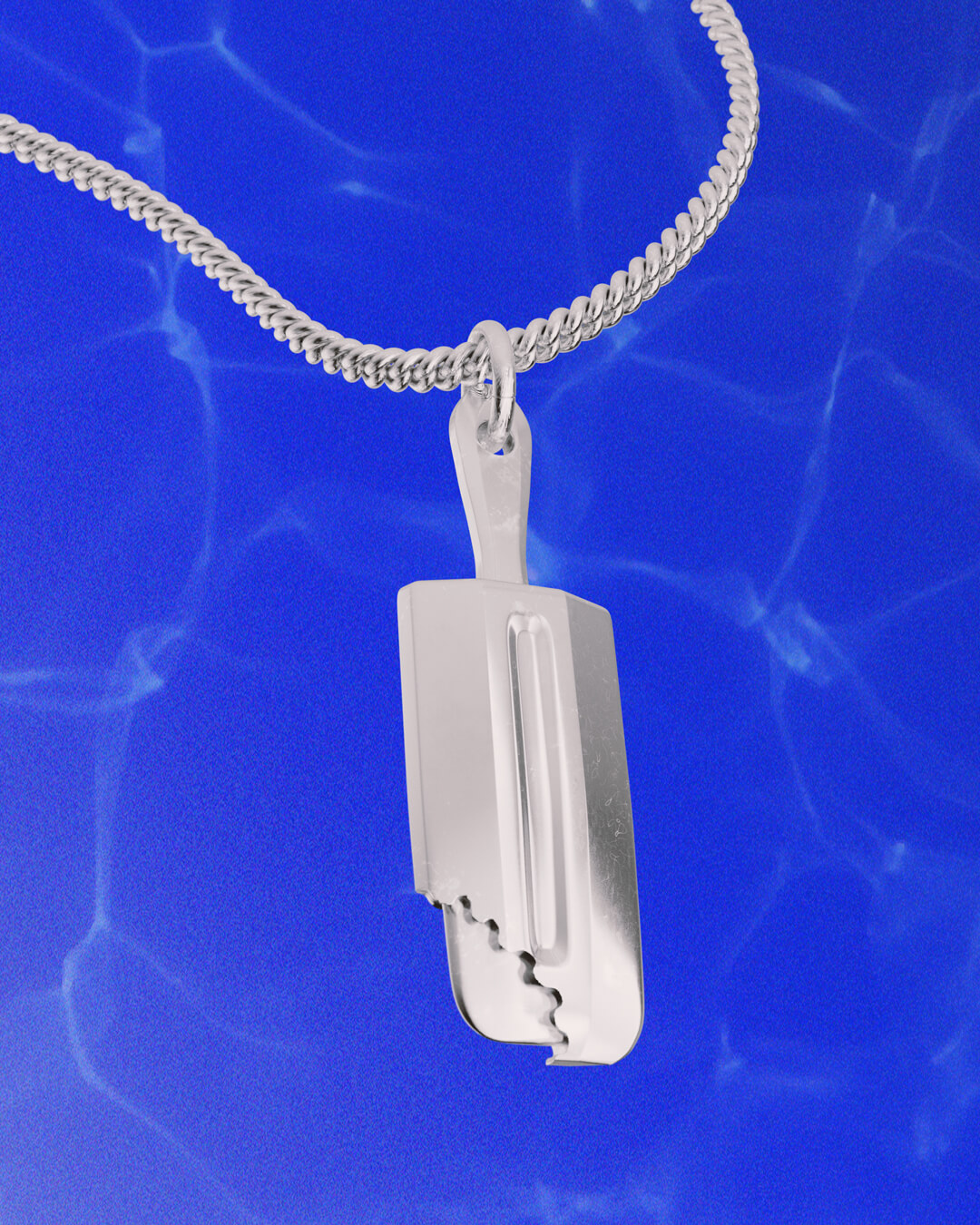 Eis Capri Twinny Pendant 925 Silver