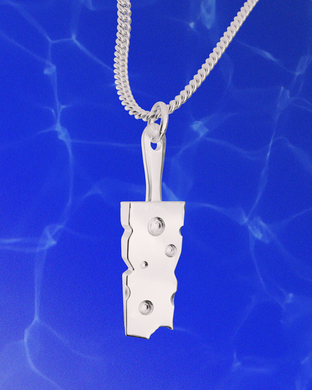 Eis Popsicle Cheese Pendant 925 Silver