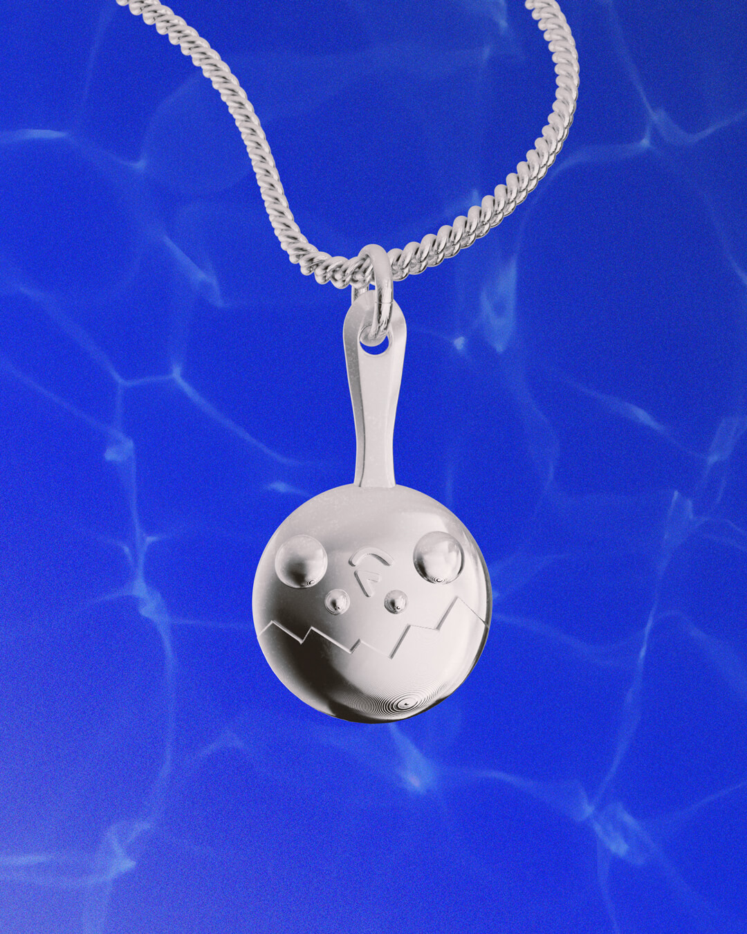 Eis Popsicle hula Pendant 925 Silver