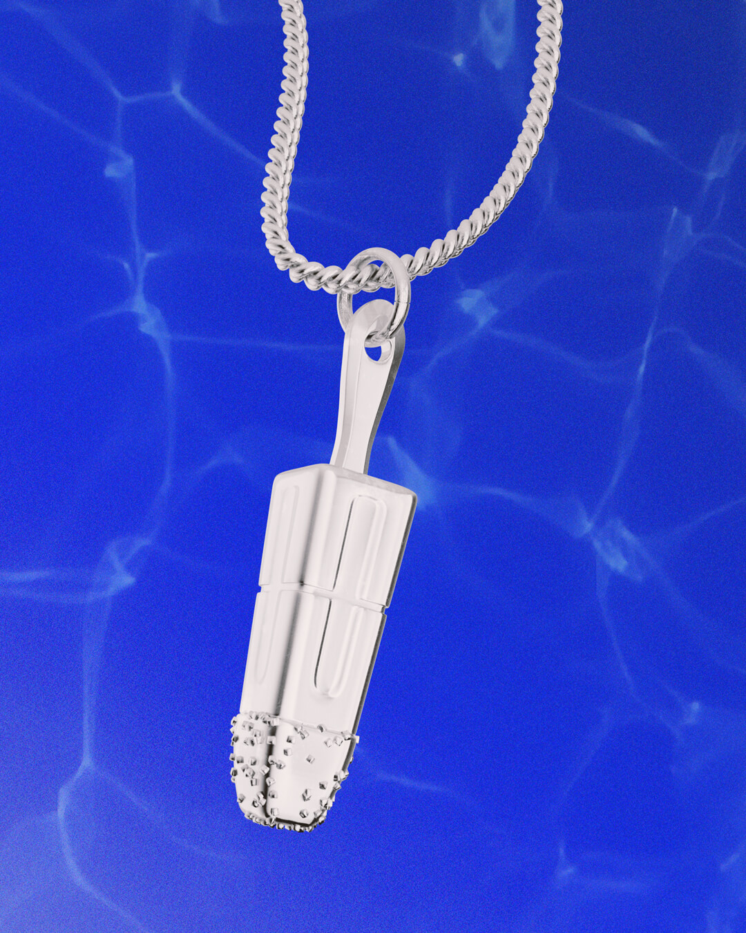 Eis Popsicle Kaktus Pendant 925 Silver