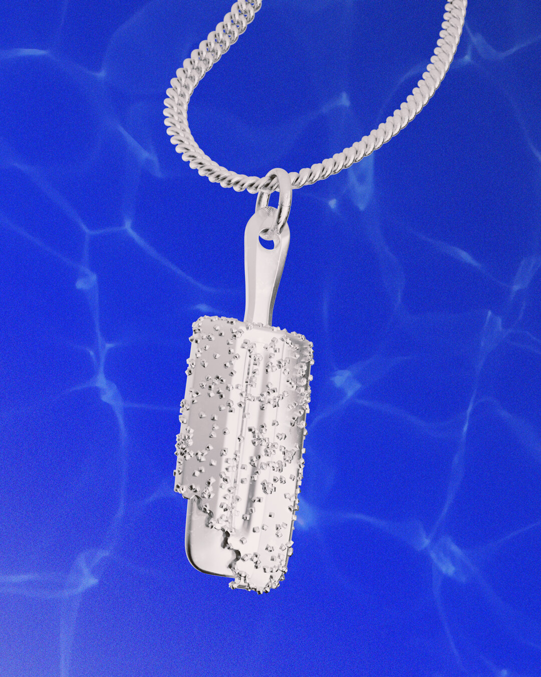 Eis Popsicle Nogger Pendant 925 Silver