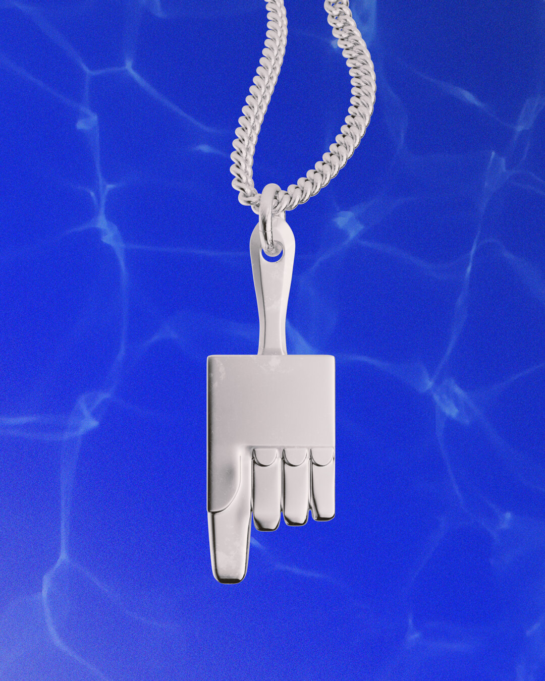 Eis Popsicle Flutschfinger Pendant 925 Silver